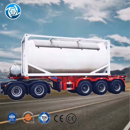 Extendable Semi Trailer Adjustable Length for Transporting Oversized Cargo